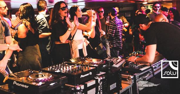 DJ's onboard CPBS party boats