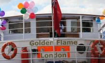 Golden Flame Club Party Birthday
