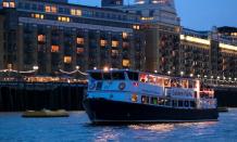 golden, Flame, Boat, london,Shard