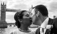 Wedding, boat, hire, tower, bridge